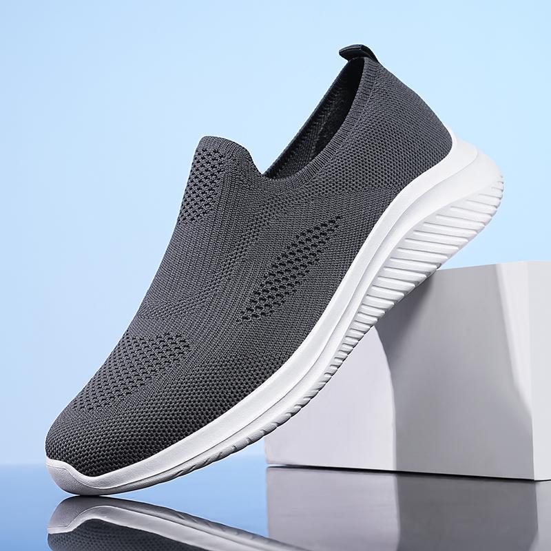 Damen Slip-On Sport Sneakers mit atmungsaktiver Stricktechnologie Heidi Mode - Image 6