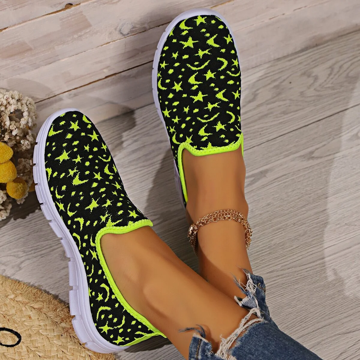 Damen Slip-On Sportliche Sneakers Heidi Mode - Image 2