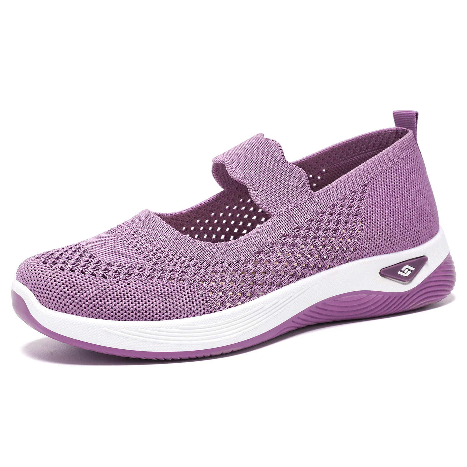Damen Slip-On Sportschuhe mit elastischem Riemen und atmungsaktivem Obermaterial Heidi Mode - Image 10