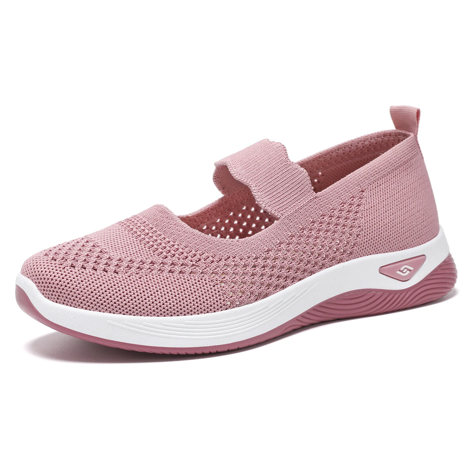 Damen Slip-On Sportschuhe mit elastischem Riemen und atmungsaktivem Obermaterial Heidi Mode - Image 6