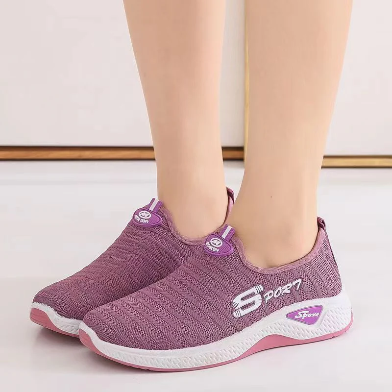 Damen Slip-On Sportsneaker mit atmungsaktiver Mesh-Oberfläche Heidi Mode - Image 4