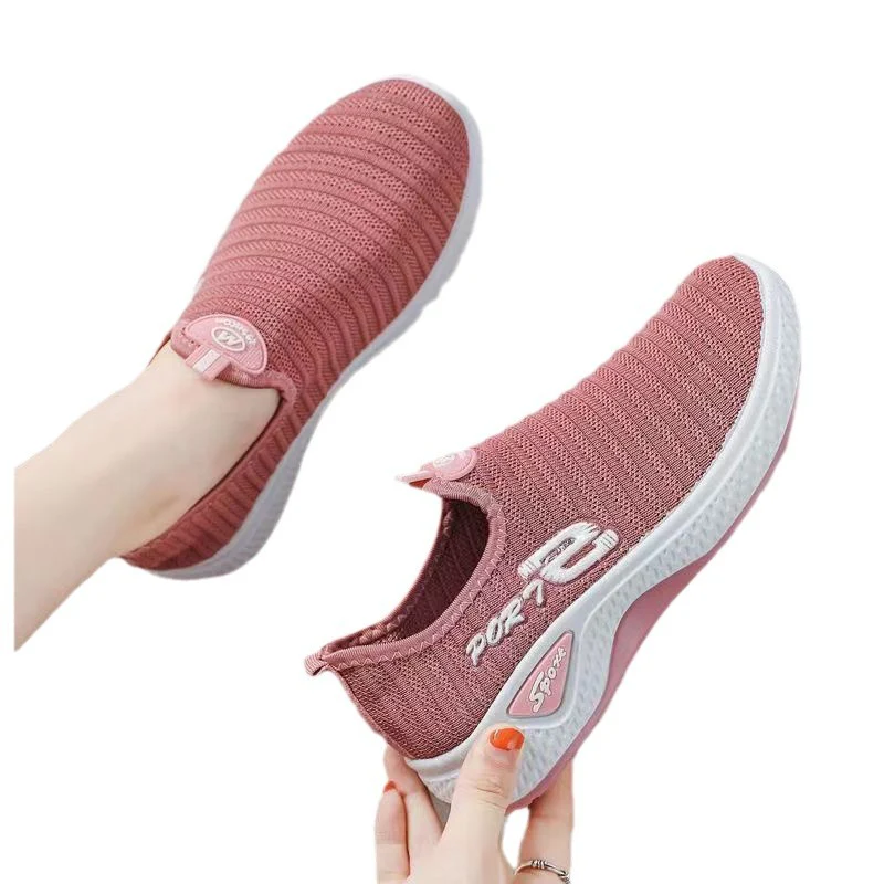 Damen Slip-On Sportsneaker mit atmungsaktiver Mesh-Oberfläche Heidi Mode - Image 5