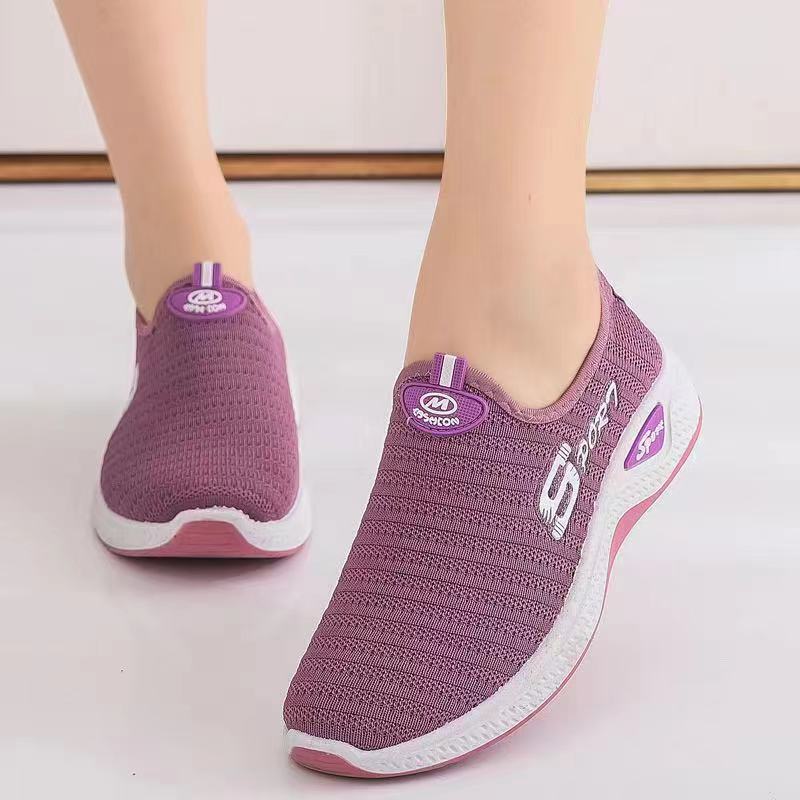 Damen Slip-On Sportsneaker mit atmungsaktiver Mesh-Oberfläche Heidi Mode - Image 8