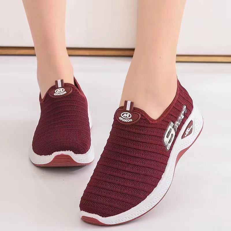 Damen Slip-On Sportsneaker mit atmungsaktiver Mesh-Oberfläche Heidi Mode - Image 9