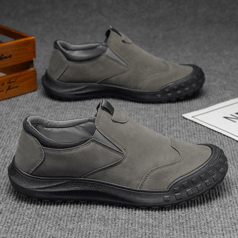 Damen Slipper aus Wildleder mit elastischem Einstiegsbereich Heidi Mode - Image 2
