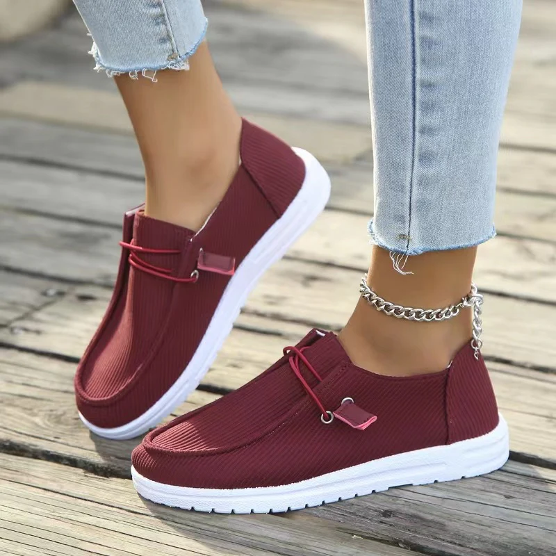 Damen Slipper im modernen Riffle-Design mit elastischem Einstieg Heidi Mode - Image 11