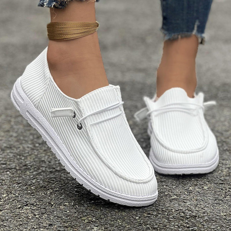 Damen Slipper im modernen Riffle-Design mit elastischem Einstieg Heidi Mode - Image 4