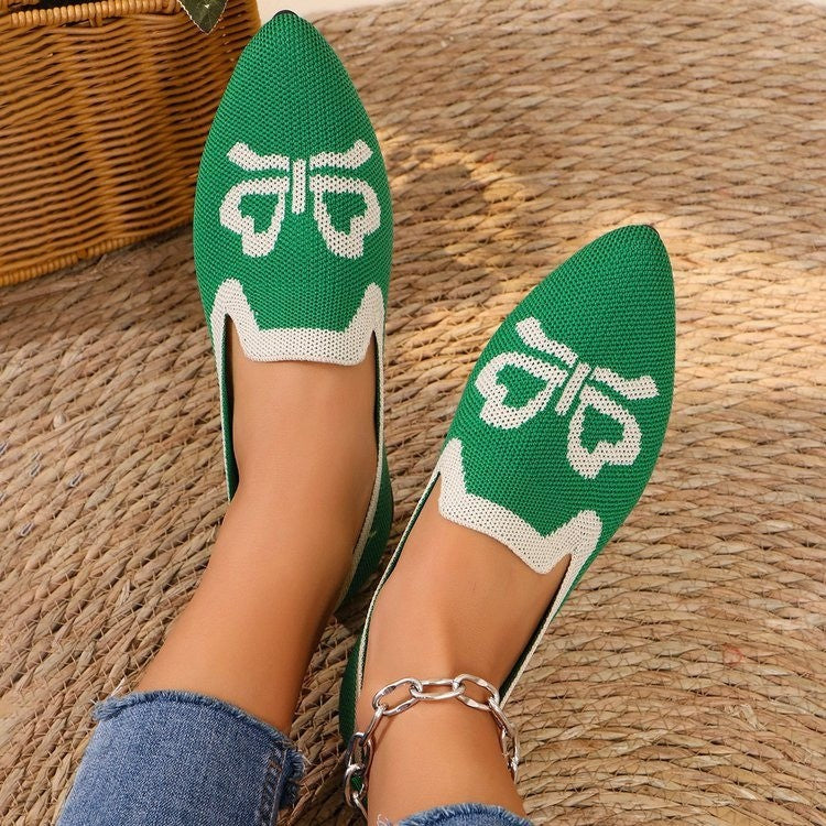Damen Slipper mit Eleganter Schleifen-Optik und Atmungsaktivem Obermaterial Heidi-Mode - Image 3