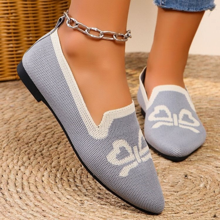 Damen Slipper mit Eleganter Schleifen-Optik und Atmungsaktivem Obermaterial Heidi-Mode - Image 6