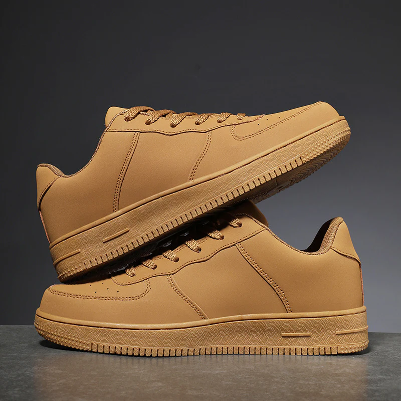 Damen Sneaker aus hochwertigem Leder mit rutschfester Sohle Heidi Mode - Image 3