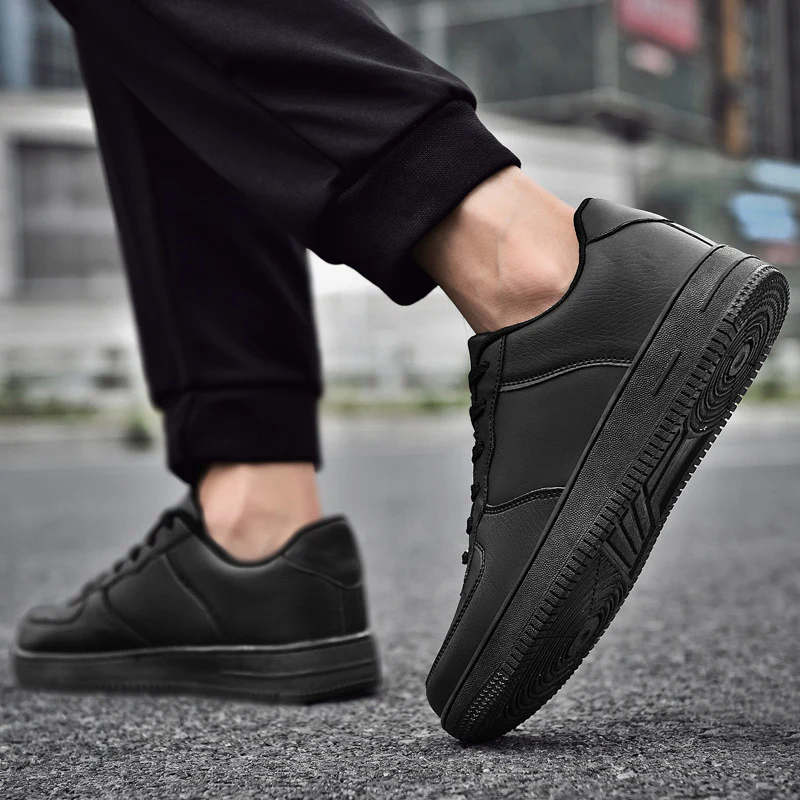Damen Sneaker aus hochwertigem Leder mit rutschfester Sohle Heidi Mode - Image 7