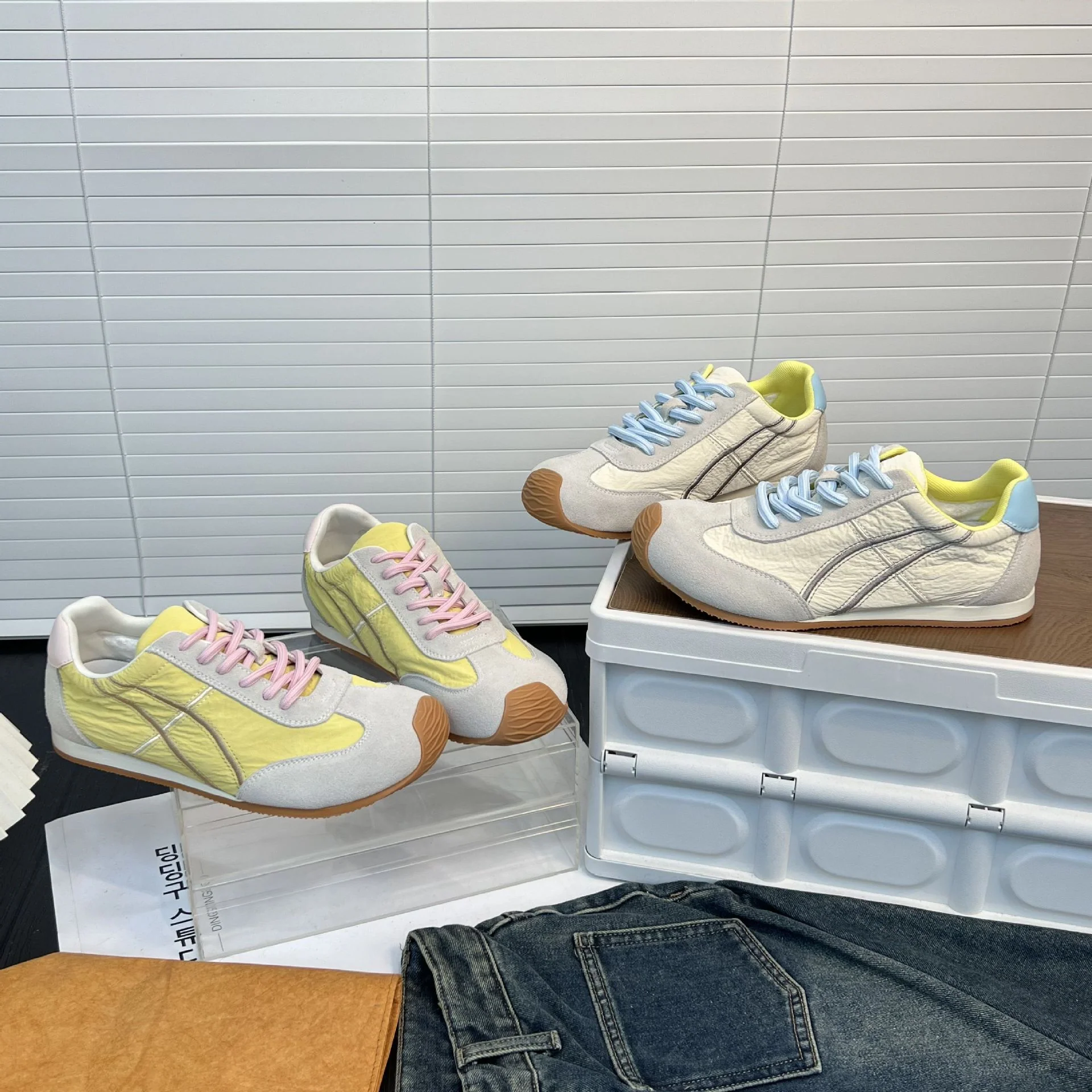 Damen Sneaker aus hochwertigem Leder und atmungsaktivem Material Heidi Mode - Image 3
