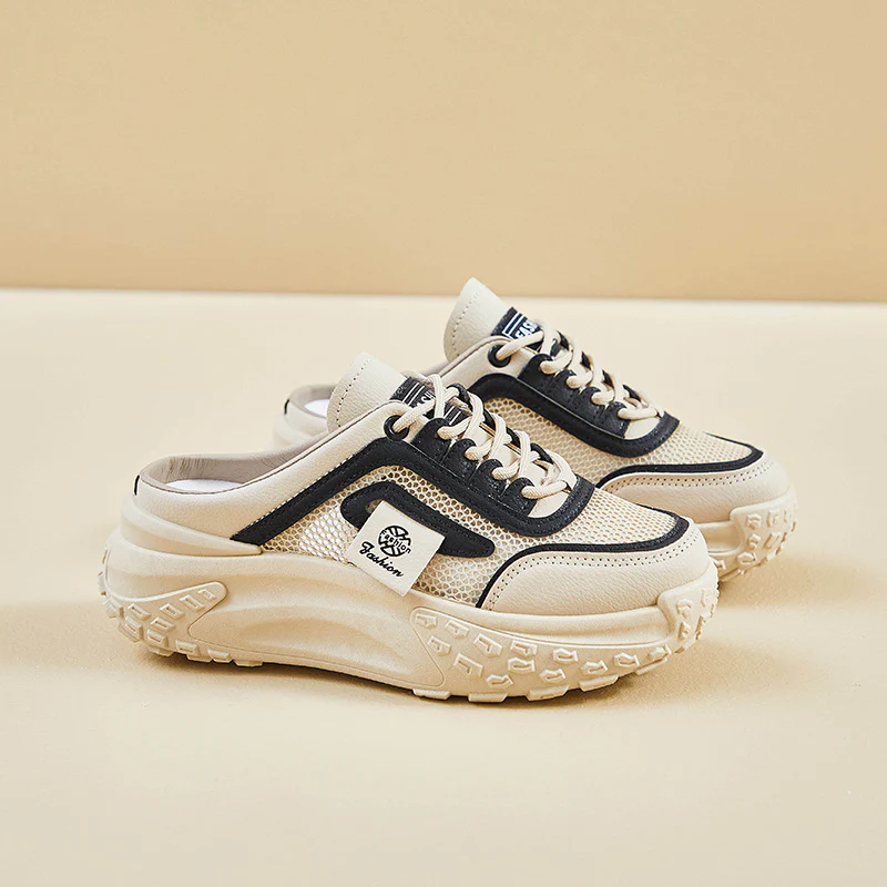 Damen Sneaker mit atmungsaktivem Mesh-Obermaterial und flexibler Laufsohle Heidi Mode - Image 2