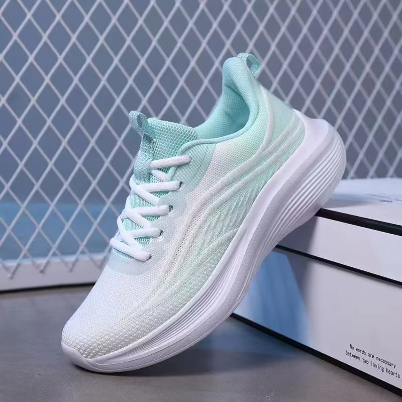 Damen Sneaker mit atmungsaktivem Mesh-Obermaterial und komfortabler Dämpfung Heidi Mode - Image 4