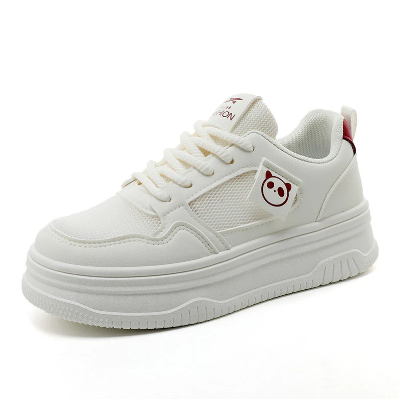 Damen Sneaker mit atmungsaktivem Obermaterial und rutschfester Sohle Heidi Mode - Image 4
