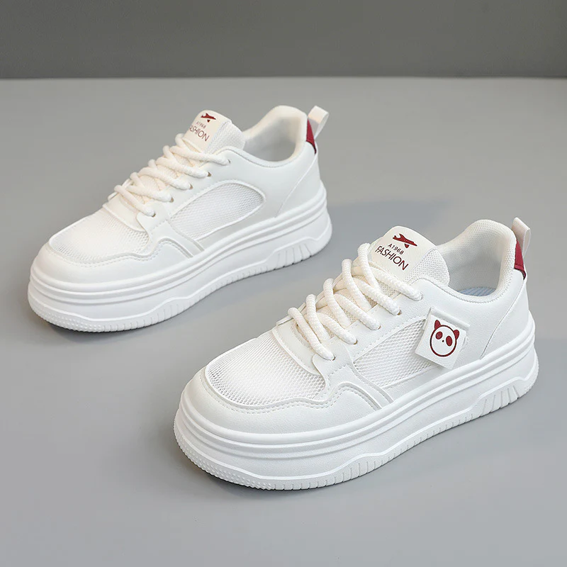 Damen Sneaker mit atmungsaktivem Obermaterial und rutschfester Sohle Heidi Mode - Image 6