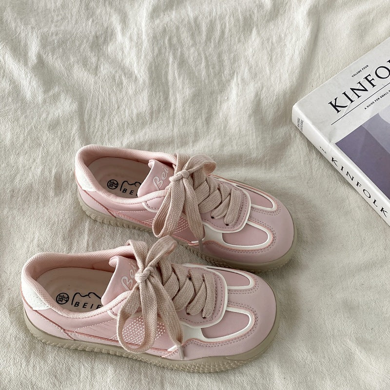 Damen Sneaker mit atmungsaktivem Obermaterial und stylishen Akzenten Heidi Mode - Image 7