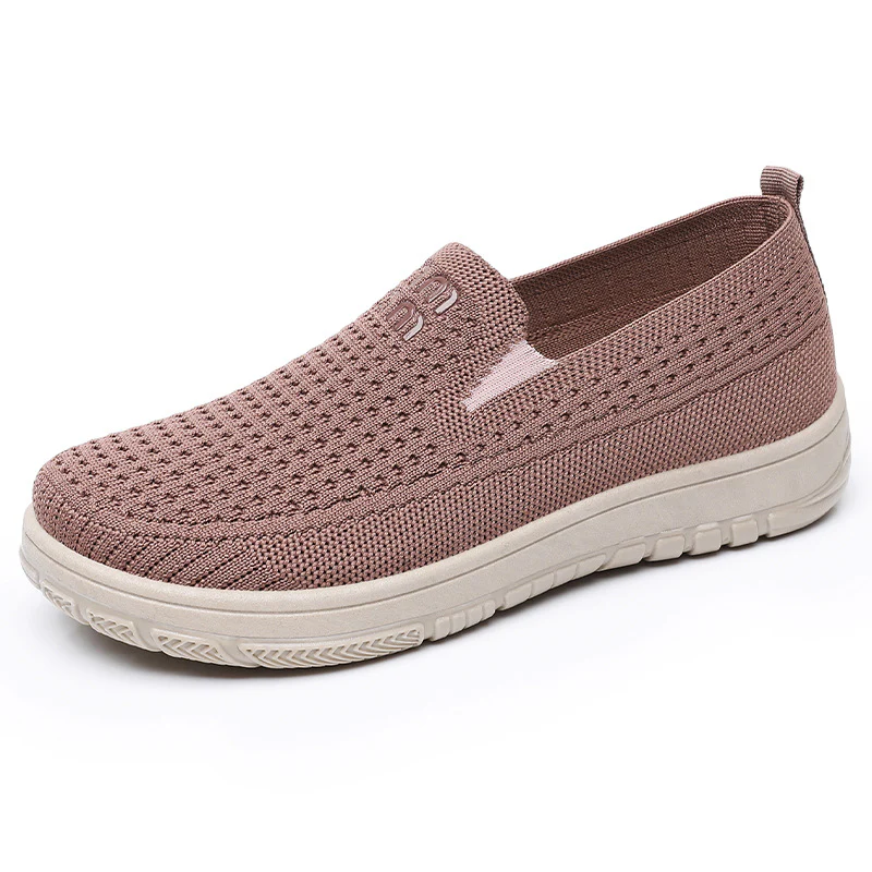 Damen Sneaker mit atmungsaktivem Strickdesign und flexiblem Fußbett Heidi Mode - Image 4