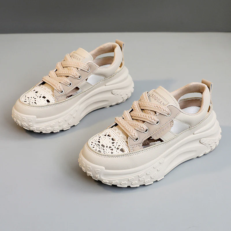 Damen Sneaker mit atmungsaktiven Einsätzen und innovativer Laufsohle Heidi Mode - Image 7