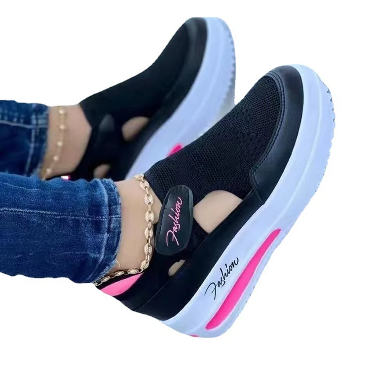 Damen Sneaker mit atmungsaktiver Netzstruktur und modischer Sohle Heidi Mode - Image 5