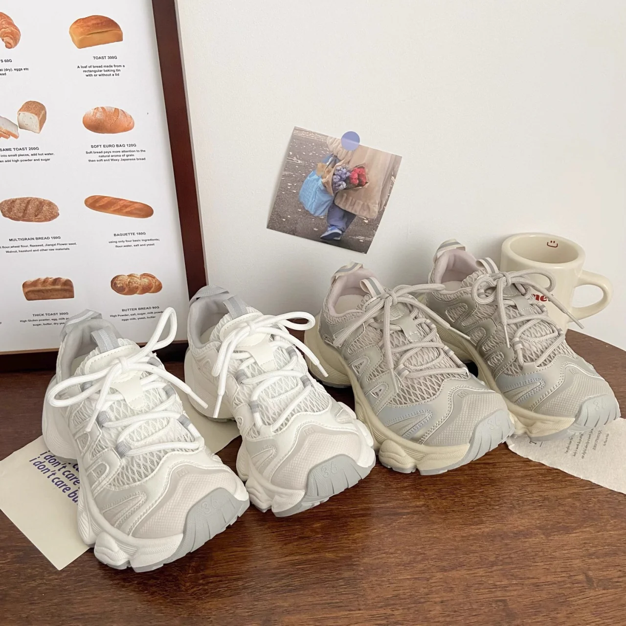 Damen Sneaker mit atmungsaktiver Netzstruktur und stabilisierender Sohle Heidi Mode - Image 4