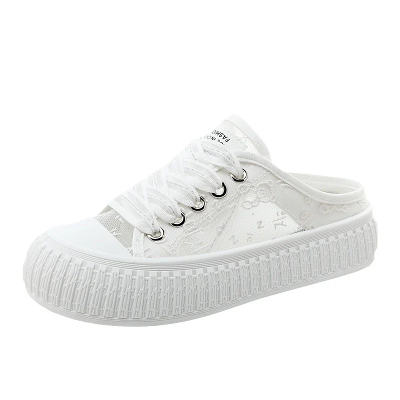 Damen Sneaker mit atmungsaktiver Obermaterialstruktur und elastischem Futter Heidi Mode - Image 5