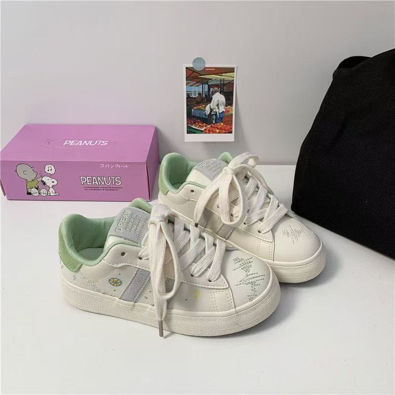 Damen Sneaker mit bunten grafischen Akzenten und bequemem Innenfutter Heidi Mode - Image 2