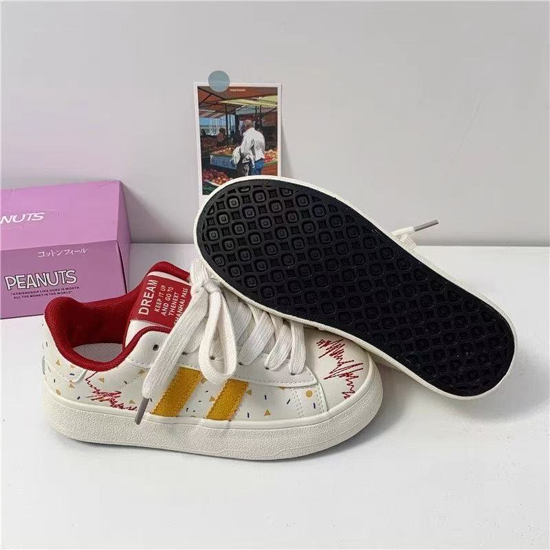 Damen Sneaker mit bunten grafischen Akzenten und bequemem Innenfutter Heidi Mode - Image 5