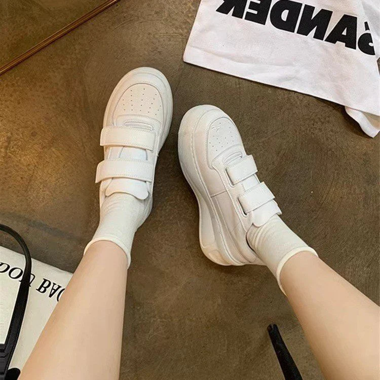 Damen Sneaker mit doppeltem Klettverschluss und gepolsterter Sohle Heidi Mode - Image 3