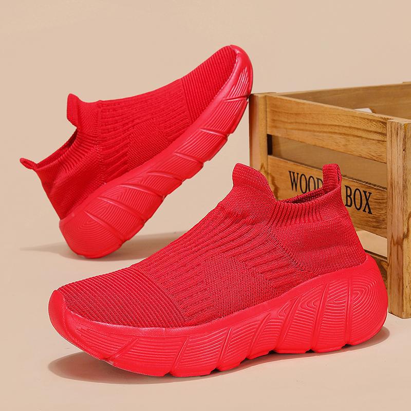 Damen Sneaker mit elastischem Strickdesign und innovativer Dämpfungstechnologie Heidi Mode - Image 3