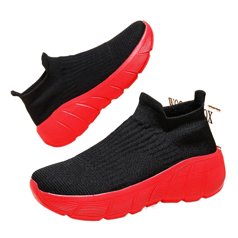 Damen Sneaker mit elastischem Strickdesign und innovativer Dämpfungstechnologie Heidi Mode - Image 5