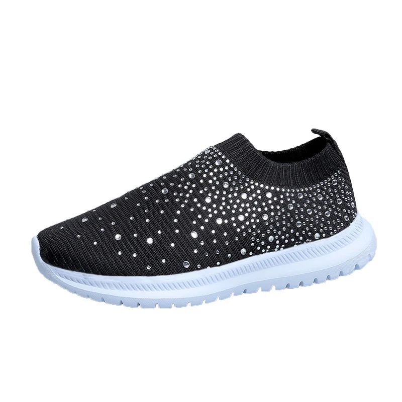 Damen Sneaker mit funkelnden Strassdetails Heidi Mode - Image 8