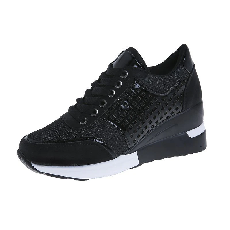 Damen Sneaker mit Leopard-Print und atmungsaktiver Mesh-Oberfläche Heidi Mode - Image 5