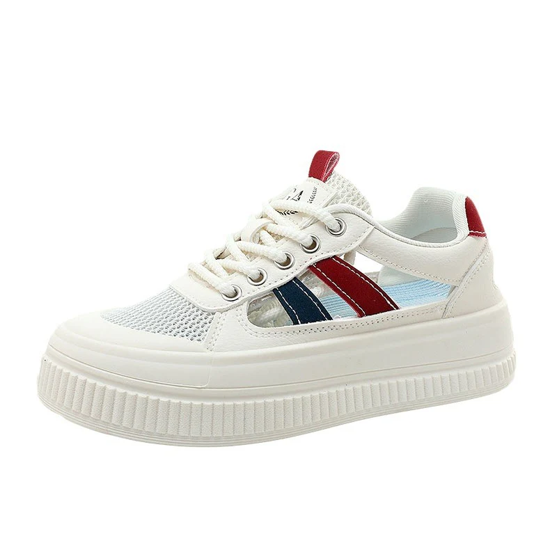 Damen Sneaker mit luftdurchlässiger Mesh-Oberfläche und sportlichem Komfort Heidi Mode - Image 5