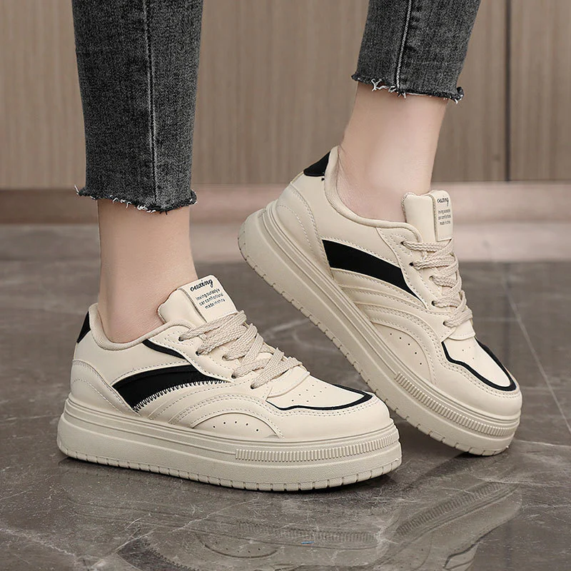 Damen Sneaker mit luftdurchlässiger Obermaterialstruktur und modernem Design Heidi Mode - Image 3