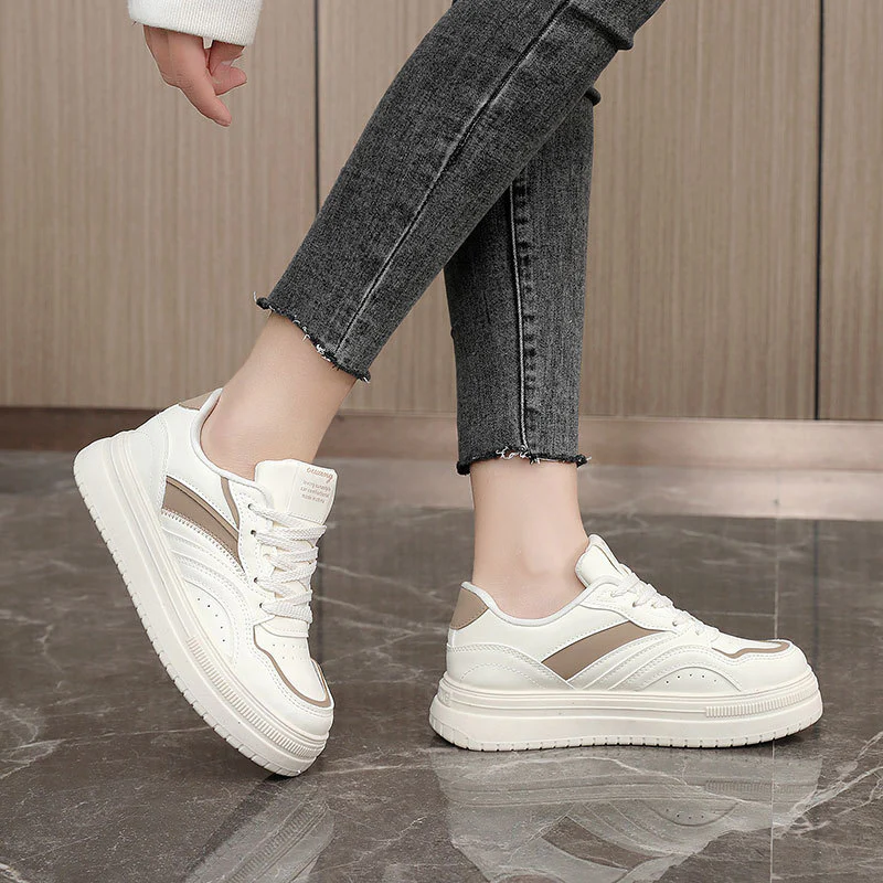 Damen Sneaker mit luftdurchlässiger Obermaterialstruktur und modernem Design Heidi Mode - Image 4