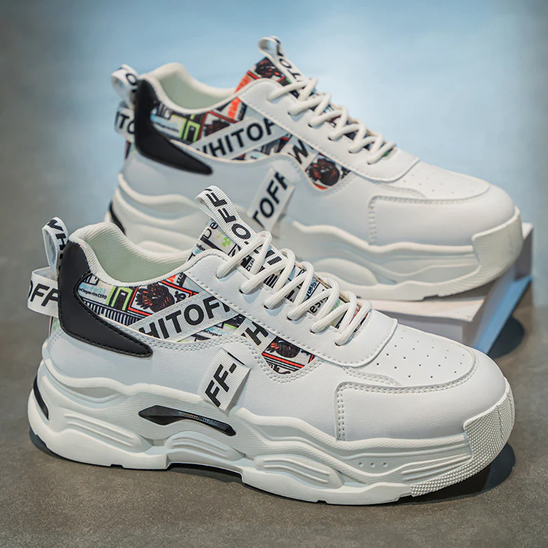 Damen Sneaker mit modischem Printdesign und robustem Profil Heidi Mode - Image 3