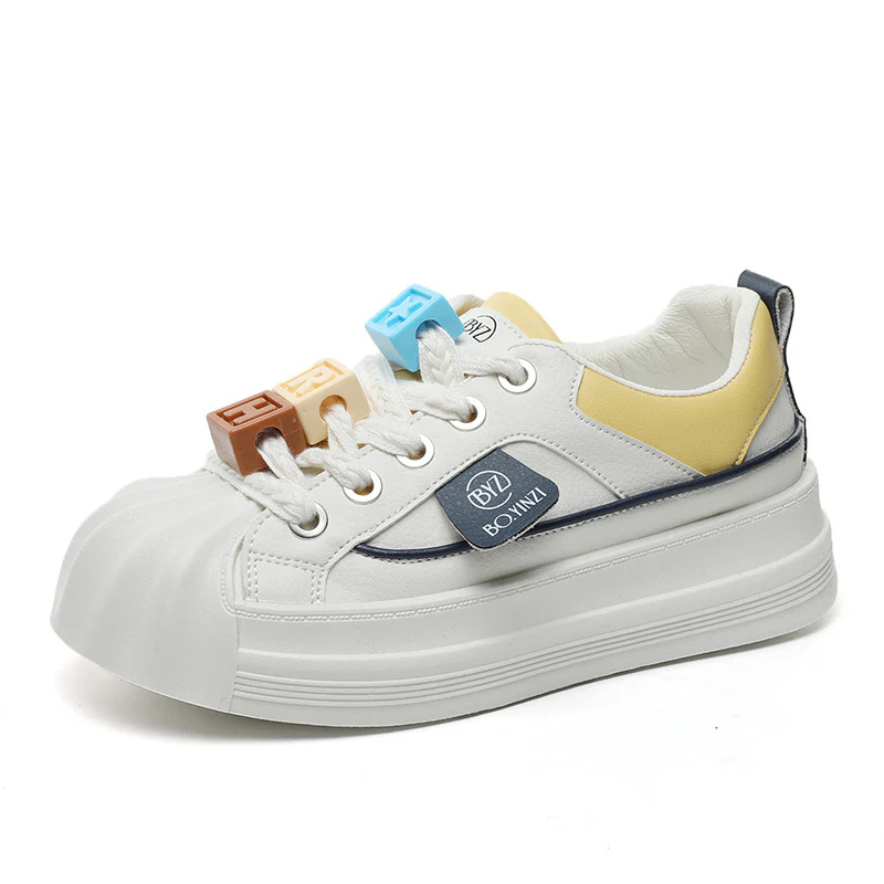 Damen Sneaker mit modischem Schnürdesign und komfortabler Laufsohle Heidi Mode - Image 4