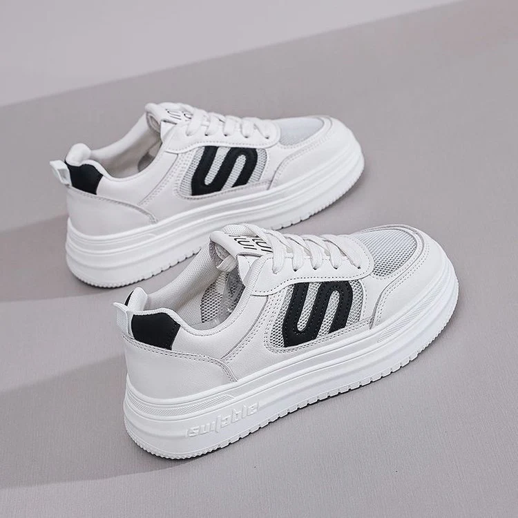 Damen Sneaker mit rutschfester Sohle und atmungsaktivem Mesh-Obermaterial Heidi Mode - Image 3