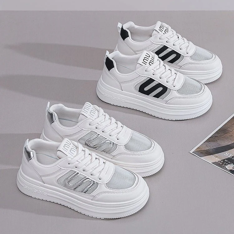 Damen Sneaker mit rutschfester Sohle und atmungsaktivem Mesh-Obermaterial Heidi Mode - Image 5