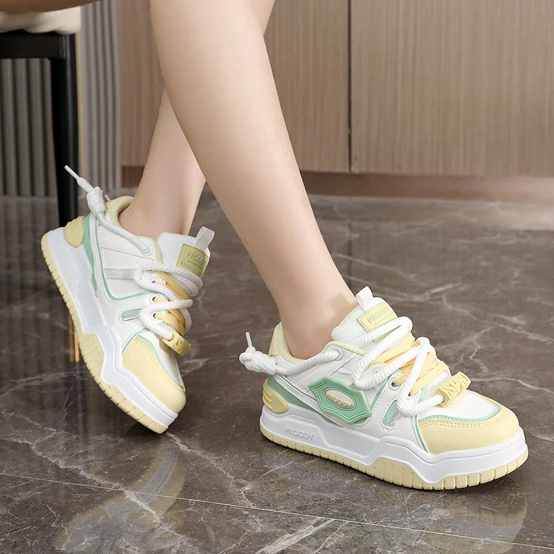 Damen Sneaker mit sportlicher Dämpfung und atmungsaktiver Obermaterialstruktur Heidi Mode - Image 3
