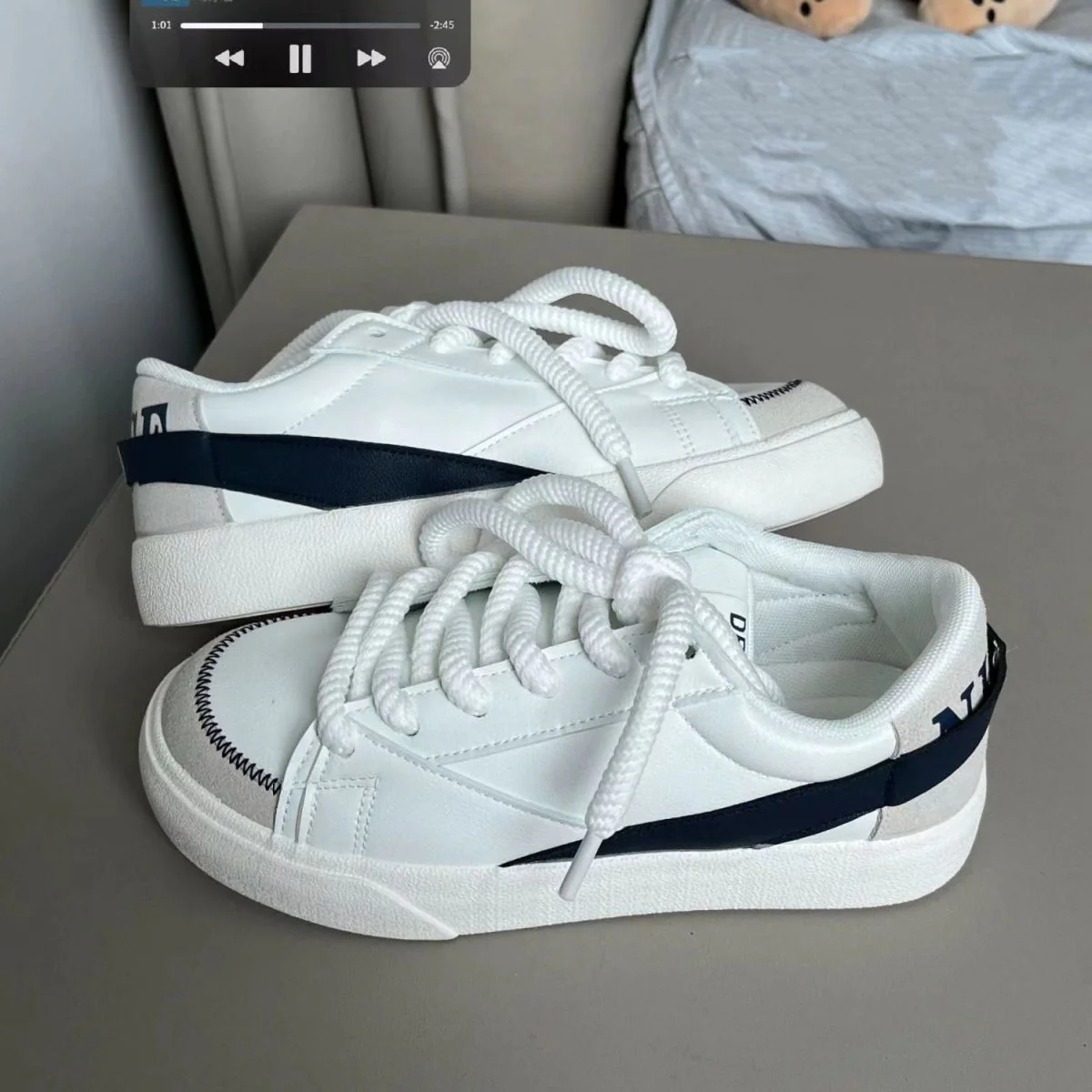 Damen Sneaker mit strapazierfähigem Obermaterial und modischem Design Heidi Mode - Image 6