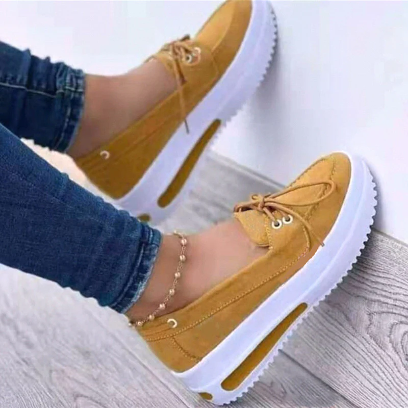 Damen Sneaker mit stylischem Plateau und komfortabler Sohle Heidi Mode - Image 2