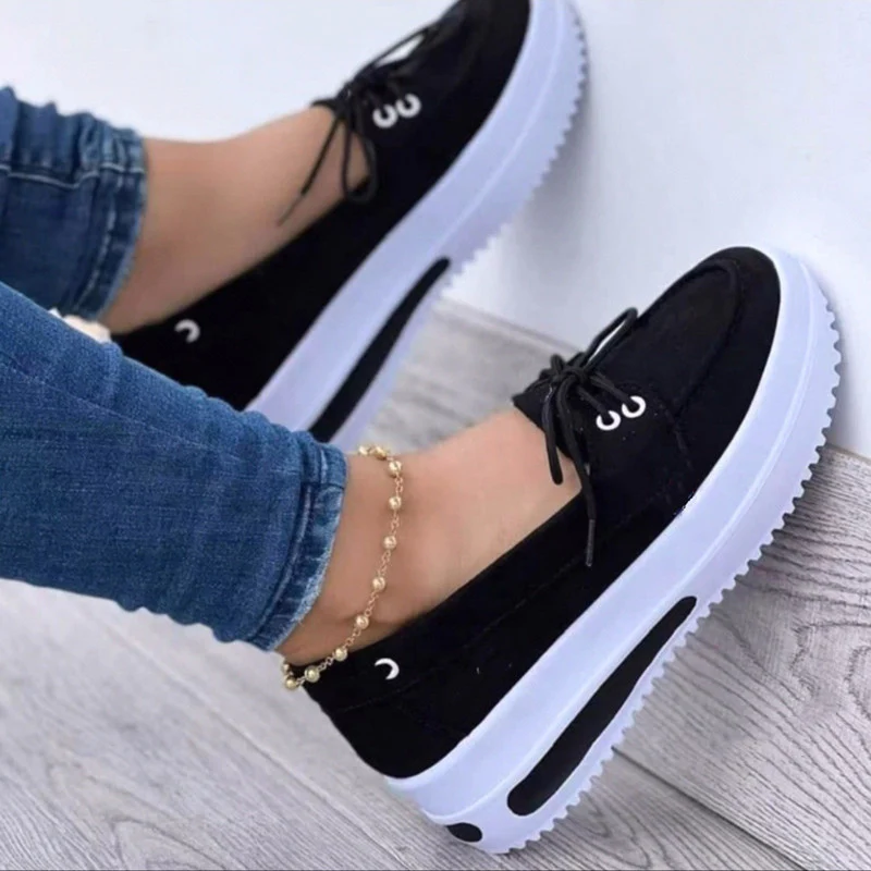 Damen Sneaker mit stylischem Plateau und komfortabler Sohle Heidi Mode - Image 3