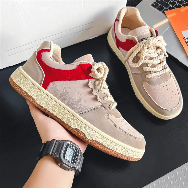 Damen Sneaker mit trendigem Design und hochwertiger Leder-Oberfläche Heidi Mode - Image 3