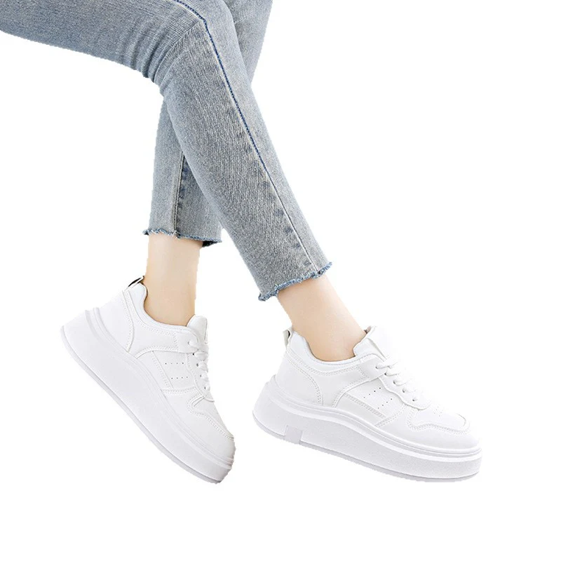 Damen Sneaker mit trendiger Plateau-Sohle und sportlichem Design Heidi Mode - Image 5