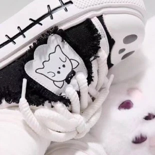 Damen Sneaker mit verspielt-animiertem Design und rutschfester Sohle Heidi Mode - Image 3