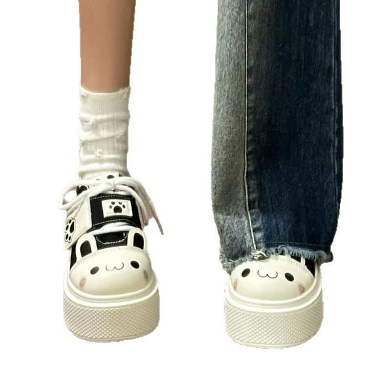 Damen Sneaker mit verspieltem Tiermotiv und weicher Sohle Heidi Mode - Image 5