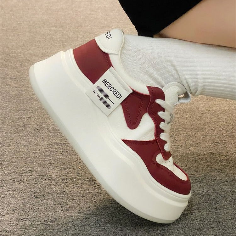 Damen Sneaker mit vielseitigem Plateau und atmungsaktivem Obermaterial Heidi Mode - Image 4