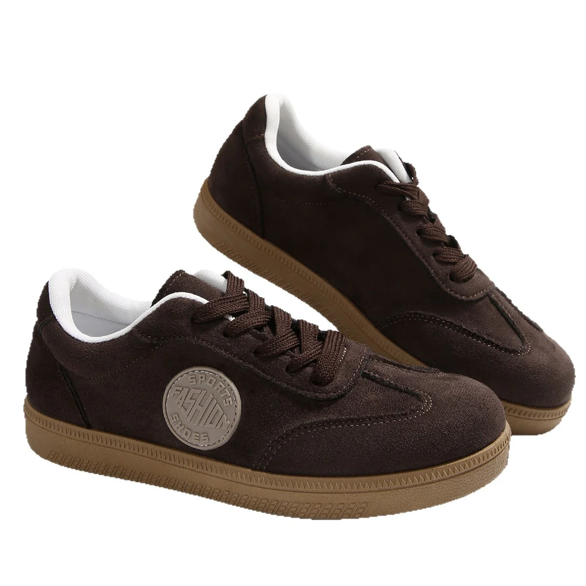 Damen Sneaker mit weichem Veloursleder und komfortabler Sohle Heidi Mode - Image 5